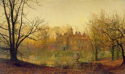 In Sere and Yellow Leaf, 1879 by John Atkinson Grimshaw